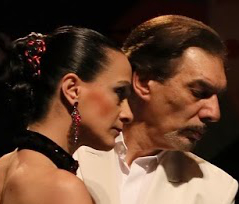 Paula Franciotti y Orlando Scapelli professionele leraren Argentijnse Tango