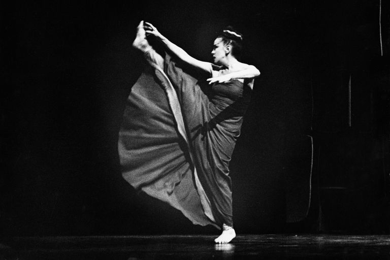 beroemde choreografe Martha Graham van de moderne dans Wij staan op haar schouders Chinese zegswijze